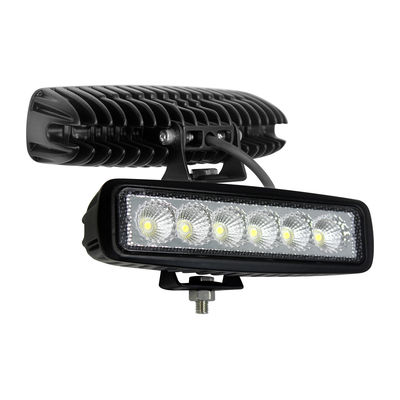 La inundación 6 rectangulares avanza lentamente la mini barra de luz del LED IP69k 30W 6000K