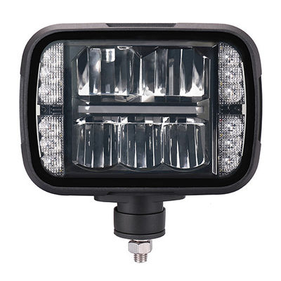 6000K negro del SAE 5 x 7 del LED del quitanieves haz alto-bajo de las linternas 30W