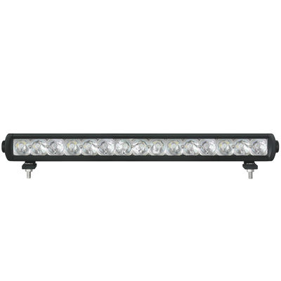 Pulgada delgada 45W IP69K de la barra ligera 20 de la fila LED del haz de punto de UTV sola con los soportes