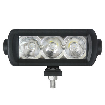 barra llevada sola fila 4x4 DC 30V del Super Slim de 9W los 5.5in