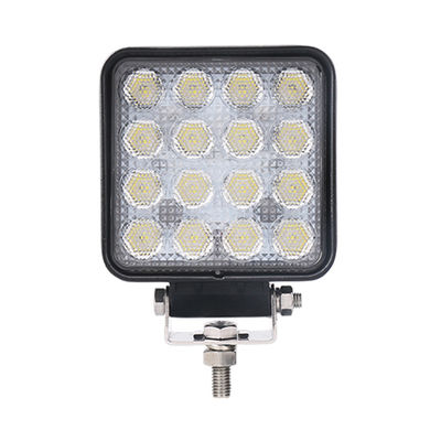 Lámpara del trabajo de Off Road de la casilla negra de las luces LED del haz de punto de IP69K 48W