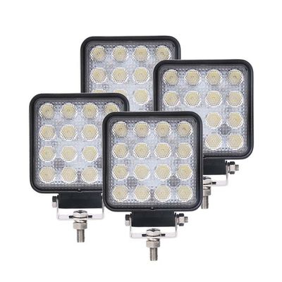Vaina 6000K de la inundación del punto de Bridgelux LED que conduce para el tractor campo a través ATV 4pcs