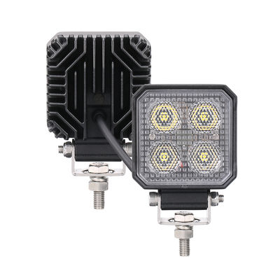 El alto lumen LED del cuadrado 1400lm trabaja la luz que 3 pulgadas llevaron luces campo a través