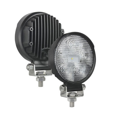 luces de inundación del trabajo del negro LED de 5700K 9W R10 para el tractor