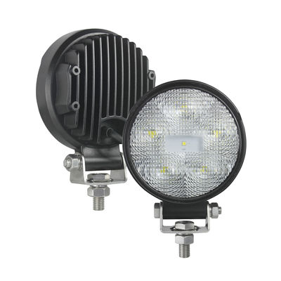 luces de inundación del trabajo del negro LED de 5700K 9W R10 para el tractor