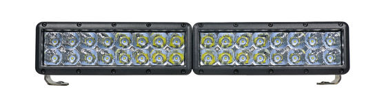 R112 barra de luz dual de la fila LED de 10 pulgadas para la lámpara de la placa de ATV 4320lm 48W LED