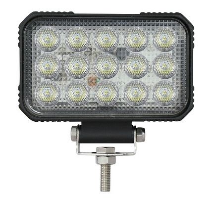 El rectángulo de la motocicleta 75W llevó el soporte dual IP67 IP69K de la luz de inundación