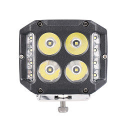 Estroboscópico dual 56w 2400lm del color del cubo del lado de las vainas granangulares de la pistola LED
