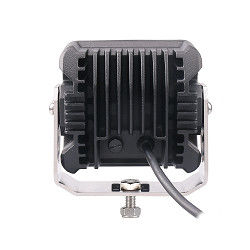 IP69K 40w 4 haz de punto resistente de las luces OSRAM del trabajo del cuadrado LED de la pulgada