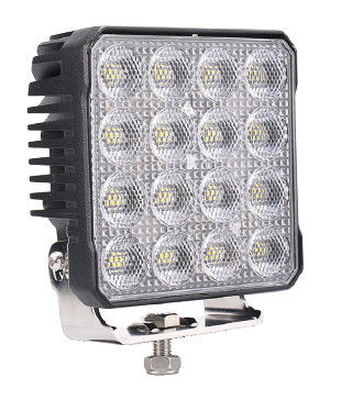 4WD vivienda de aluminio de extrudado del alto lumen ligero del trabajo del barco 16PCS*6W Osram 90W LED
