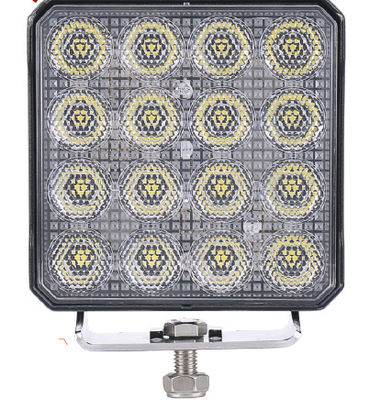 4WD vivienda de aluminio de extrudado del alto lumen ligero del trabajo del barco 16PCS*6W Osram 90W LED