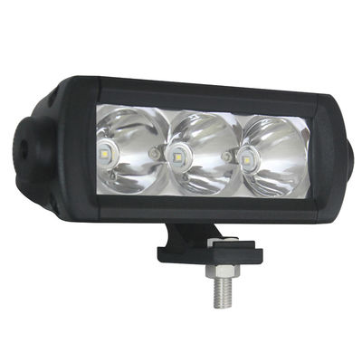 barra llevada sola fila 4x4 DC 30V del Super Slim de 9W los 5.5in