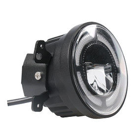 luces de conducción de la motocicleta del microprocesador LED de 10W*1 Osram 5,5&quot; con la lente de la PC