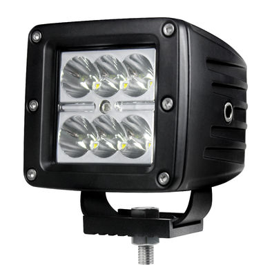 El haz de punto de IP67 R10 llevó la inundación de la vaina de las luces los cubos de la pulgada LED de 90 grados 18W 3