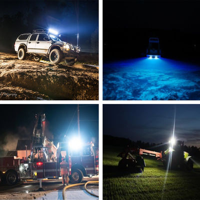 24V 7 pulgadas alrededor de 60w llevó lumen de las luces de conducción el alto para el camión