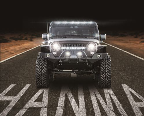 Barra ligera dual de la fila LED de Off Road de 50 pulgadas para los camiones 341W 5700K IP69K