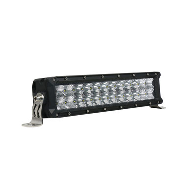 72W llevado 13,5 pulgadas 6480lm curvó fila doble que la barra ligera llevada con Osram llevó piezas del coche de barra de iluminación del coche del microprocesador