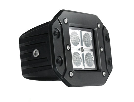El haz de punto del CE ATV UTV 12W llevó el soporte del rubor de las luces a prueba de choques