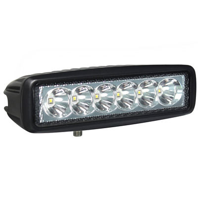 Soporte rasante llevado ultra delgado Off Road 18W ECE DC 24V de la barra del vehículo de pasajeros