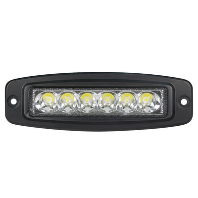 barra de luz llevada ultra delgada de la pulgada LED de la barra 6 de 6000K IP67 Off Road SUV ATV