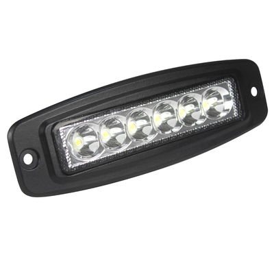 barra de luz llevada ultra delgada de la pulgada LED de la barra 6 de 6000K IP67 Off Road SUV ATV