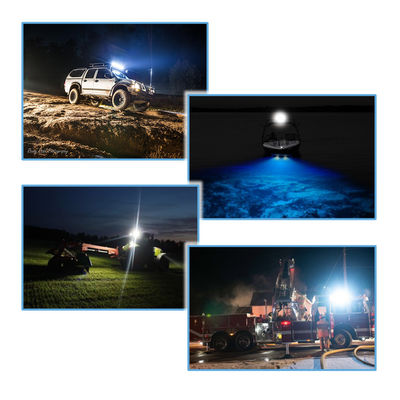 1200lm luces de inundación del trabajo de la E-marca E50 R10 E13 E9 LED