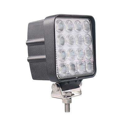 Lámpara del trabajo de Off Road de la casilla negra de las luces LED del haz de punto de IP69K 48W